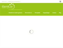 Tablet Screenshot of klassiekenmoderngenezen.nl